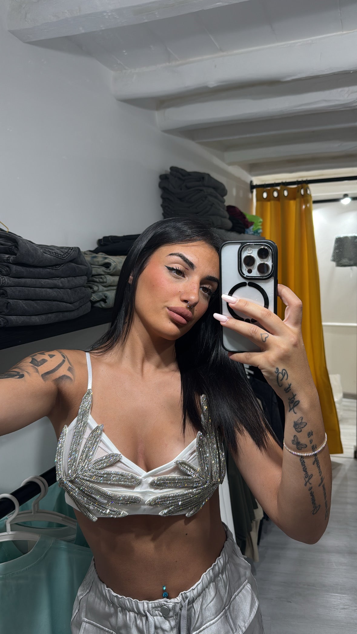 Bralette leaf