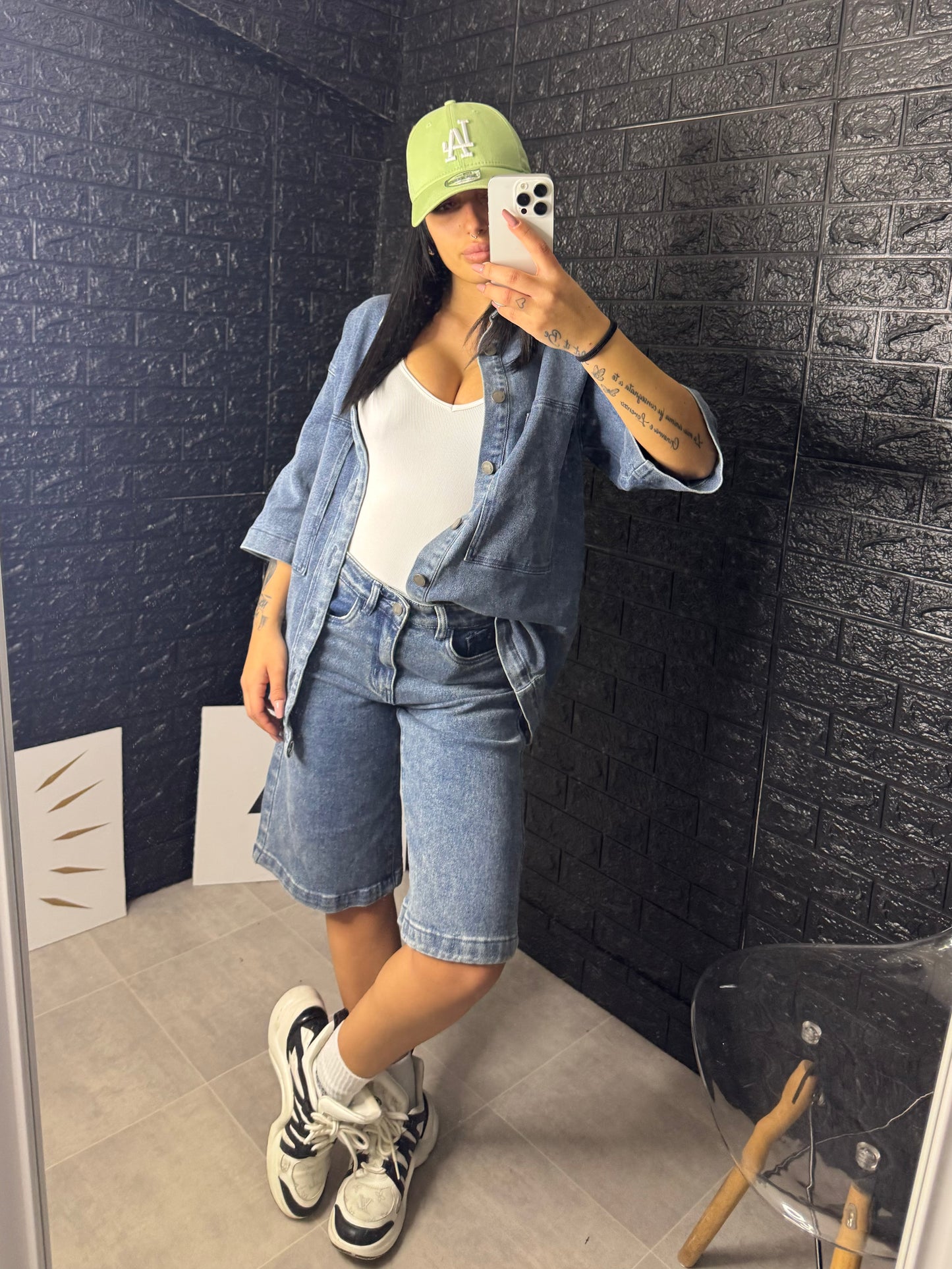 Coordinato ice jeans