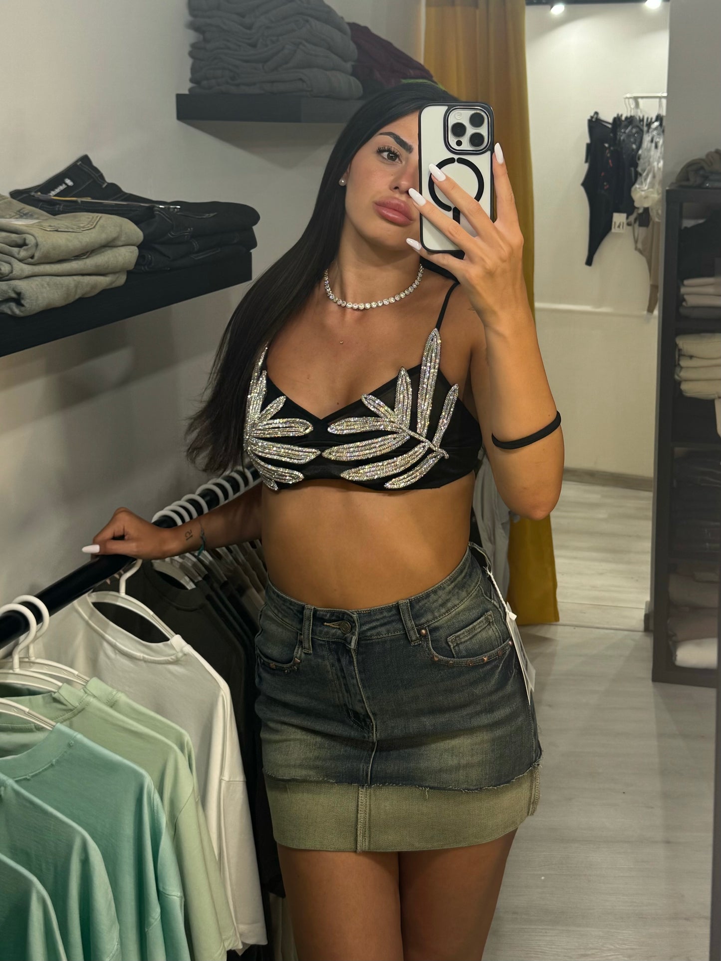 Bralette leaf