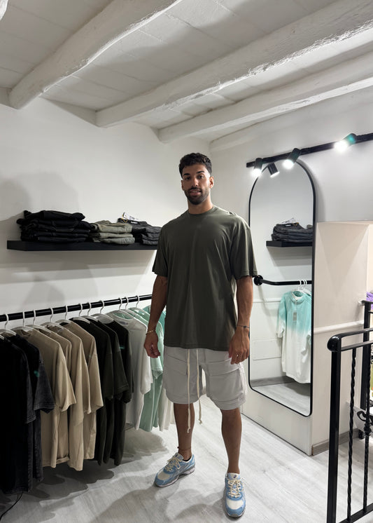 Pantaloncino sporting grey