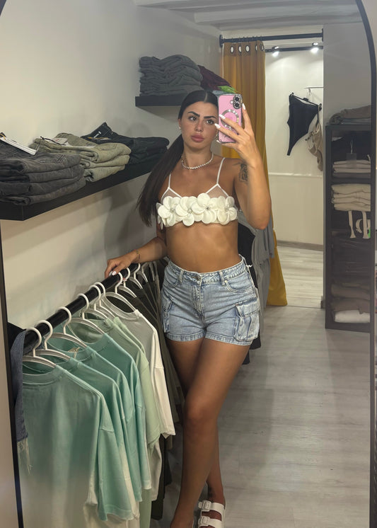 Bralette flower