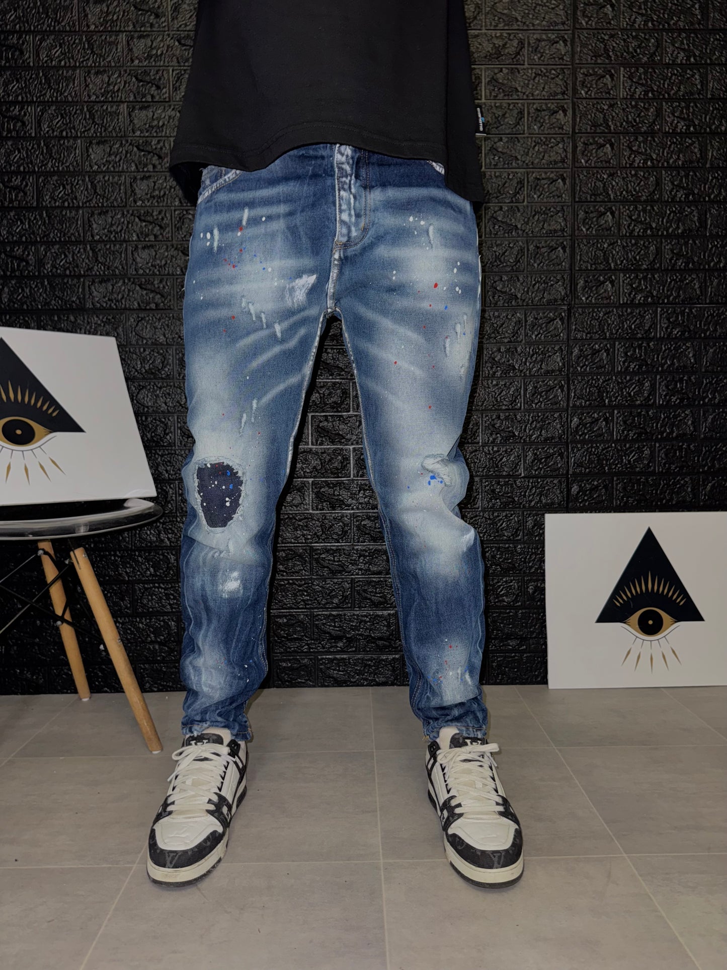 Jeans dsq blu